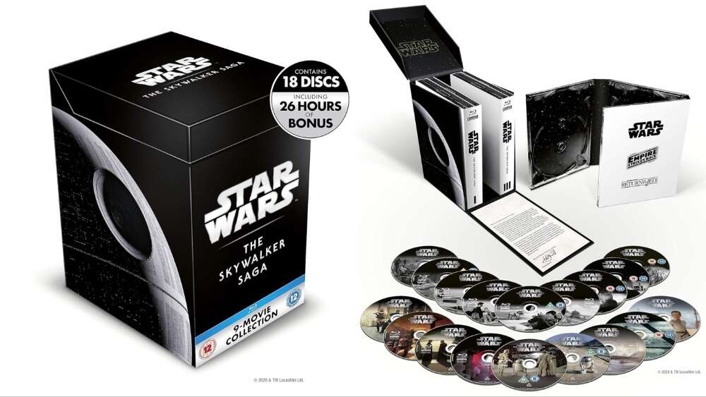 Star Wars Skywalker Saga Complete Blu-Ray Collection Gets Rare Discount At Amazon