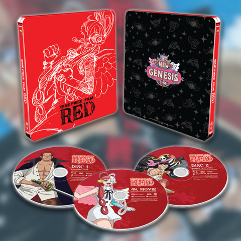 One Piece Film Red Is Getting An English 4K Steelbook Edition In November