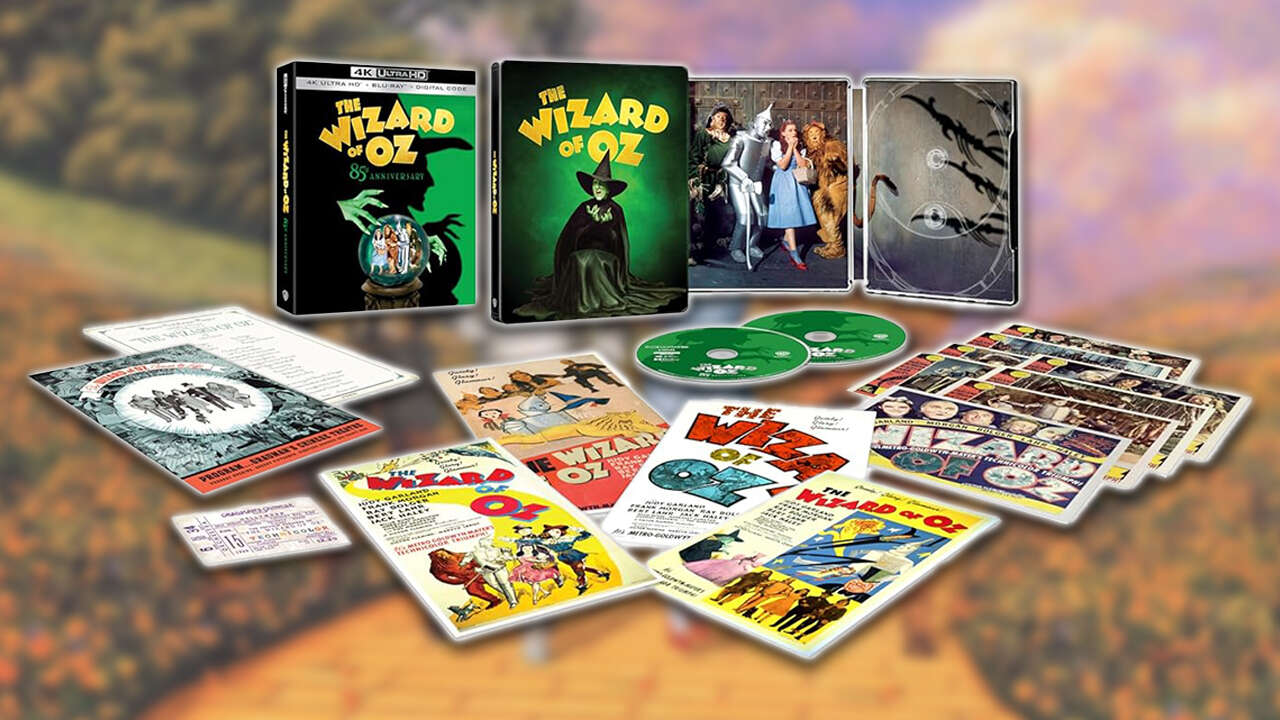 The Wizard of Oz Celebrates Its 85th Anniversary With A New Collector's Edition 4K Blu-Ray